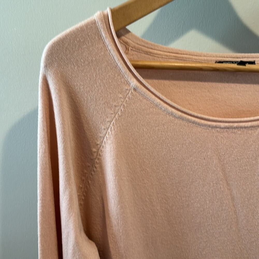 Pink Clover XL Valencia Pink Curved Hem Sweater‎ - Picture 3 of 8
